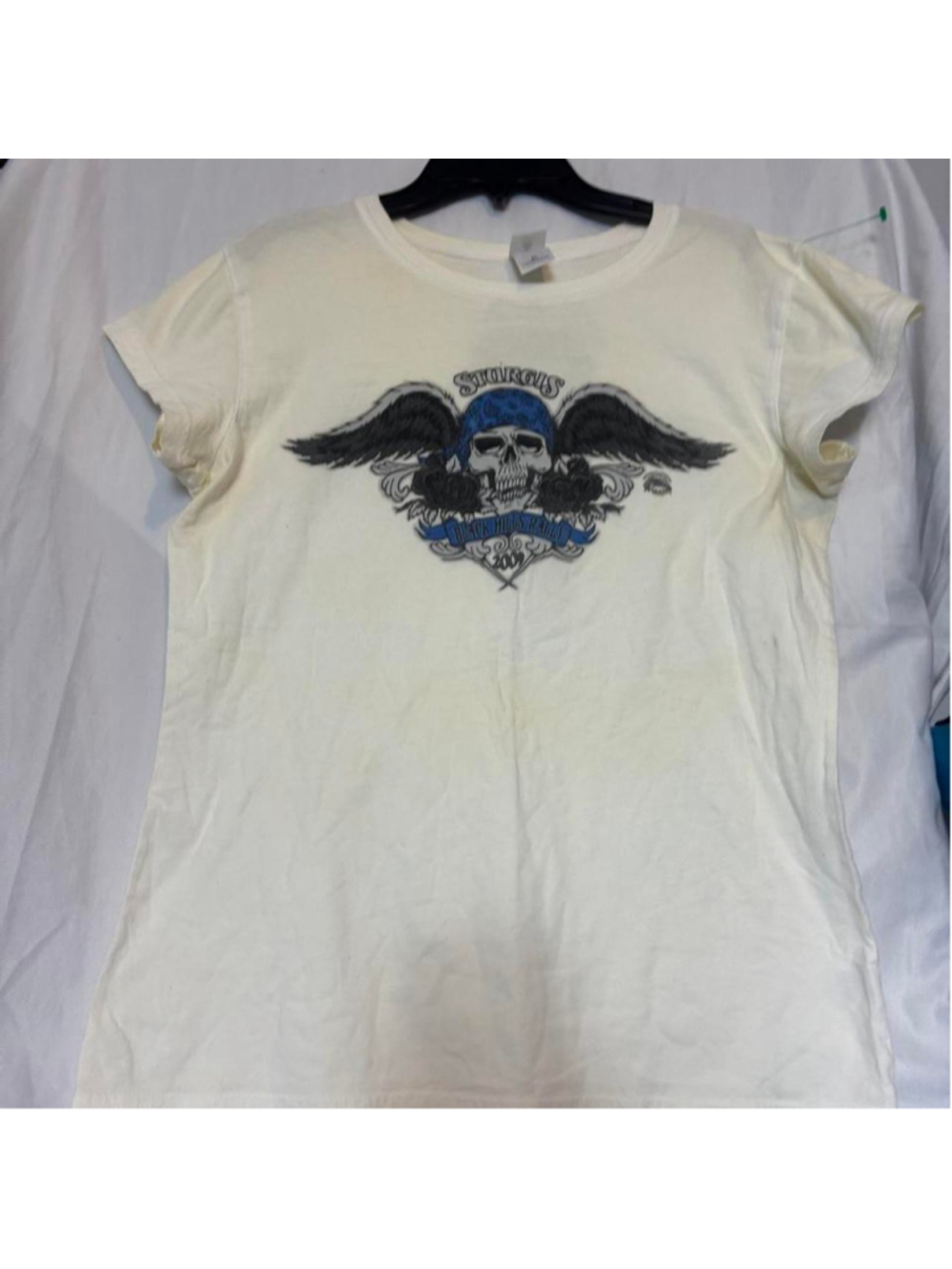 XL women’s Sturgis Y2K BIKER CROPTOP